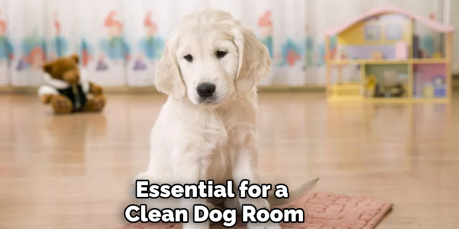 Essential for a 
Clean Dog Room
